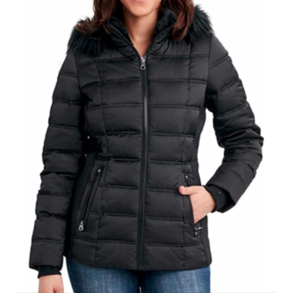 Nautica Faux Fur puffer jacket Size XL